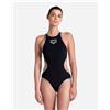 Arena One Biglogo One Piece W - Costume Piscina - Donna - Nero