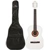 EKO CS-10 White con Borsa Chitarra Classica 4/4 da Studio Principianti