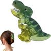 Générique Clip di dinosauro - artiglio carino da 3 pollici, accessorio acrilico alla moda, clip creative | Accessorio divertente per