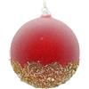 BIZZOTTO SFERA VETRO BRILL ROSSO D150