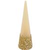 BIZZOTTO PINO VETRO BRILLANTINATO CHAMPAGNE H30