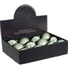 BIZZOTTO DISPLAY 12 SFERA VETRO VERDE CIN ASSORTITI D80 5645