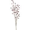BIZZOTTO RAMO ISELYN X58B CON BACCHE ROSSO H120CM
