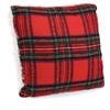 BIZZOTTO CUSCINO RICHARD TARTAN ROSSO 45X45