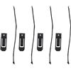 PACKOVE 4 Pezzi Fermo Pinna per Tavola SUP e Kayak, Base Plastica Nera | Fissaggio Semplice, Compatibilità, Smontaggio Rapido, per Tavole Gonfiabili e Navigazione in Mare