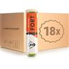 Dunlop Fort Clay Court 18 Tubi x4 - Box