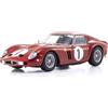 Kyosho Ferrari 250GTO 1/18 Red Mini Car 1962 Parigi 1000 km Montlhéry #1