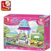 Sluban M38-B0525 - modulare - Ragazze Sogno - Ice Cream chiosco con pa