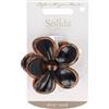 Solida Haarklammer Blumenform mehrfarbig Fermacapelli 25.5 g