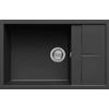 ELLECI LGU31040 | Lavello da incasso GRANITEK UNICO 310 | Colore : Nerone