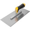 Hardy Working Tools - Frattazzo Liscio 12 x 28 cm con Manico Bimateriale 2K, Serie 28 - Frattazzo per Lisciare Intonaci, Colle, Gessi e Stucchi