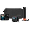 GoPro Pacchetto accessori HERO13 Black: include Handler (impugnatura flottante), 2 batterie Enduro, 2 supporti adesivi curvi, custodia per il trasporto e altro ancora