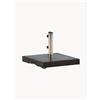 Venture Design Base per ombrellone con ruote Stathera, 40 kg - Nero