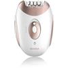 Cecotec Macchina per L'Epilazione a Batteria Skincare Depil-Action Go. Funzionamento a Batteria o Filo, Testine Intercambiabili, 2 Velocità, Leggero e Compatto, Include un Coperchio Protettivo