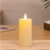 Wisdom Candela Led bianca 15 cm effetto fiamma Bianco Caldo a batteria Wisdom