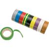OBI Nastro isolante LUX-TOOLS 12 mm x 3,3 m multicolore 10 pz