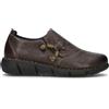GRAFIA Stringata donna marrone in pelle