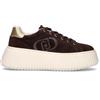 LIU JO Sneaker donna marrone in suede