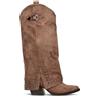 CATCH JUICE Stivale donna taupe