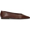 AREZZO Ballerina donna marrone in pelle