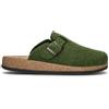 LE TIROLESI Pantofola donna verde