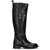 FRICKY Stivale donna nero in pelle
