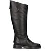 VARIOPINTO Stivale donna nero in pelle
