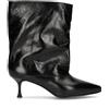 REBECCA VAN DIK Tronchetto donna nero in pelle