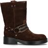 APEPAZZA Tronchetto donna marrone in suede