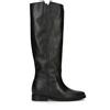 NEROFUMO Stivale donna nero in pelle