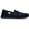 GRUNLAND Pantofola uomo blu