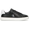 CALVIN KLEIN JEANS Sneaker uomo nera in pelle