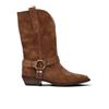 PHIL MELVIS Stivale texano donna marrone in suede