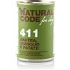 Natural Code For Dog 411 Anatra, Coniglio e Patate - Natural Code - For Dog 411 Anatra, Coniglio e Patate - 400GR