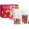 Clarins Extra-Firming Cofanetto Antietà Viso - Crema Giorno, Crema Notte, Total Eye Lift e Pochette