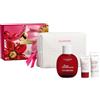 Clarins Eau Dynamisante Cofanetto Energizzante Corpo e Viso - Acqua di Cura, Baume Beauté Éclair, Crema Corpo e Trousse