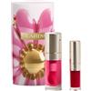 Clarins Lip Comfort Oil Duo - Cofanetto Olio Labbra Nutriente e Illuminante