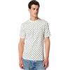 Scotch & Soda Micro-Printed Regular-Fit T-Shirt T-Shirt Uomo (Pacco da 1)