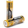 VELAMP HR6/2BP Batterie Ricaricabili Stilo AA ad Alta Capacità 1,2V 2600 mAh, Tecnologia Ni-MH, ricaricabili circa 1000 volte, Blister 2 Pezzi, Arancio