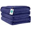 Good Nite Coperta Pile 150x200cm Plaid Divano Matrimoniale Invernale Azul