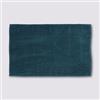 DEGHI Tappeto da bagno in ciniglia 50x80 cm blu petrolio - Kolors
