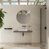 DEGHI Mensolone bagno 3,8 h sospeso 110 cm in legno grigio ombra - Plain