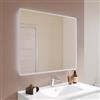 DEGHI Specchio led 75x90 cm con cornice satinata reversibile - Beckett