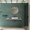 DEGHI Mensolone bagno 3,8 h sospeso 170 cm in legno grigio pietra opaco - Plain