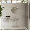 DEGHI Mensolone bagno 3,8 h sospeso 60 cm in legno argilla - Plain