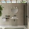 DEGHI Mensolone bagno 3,8 h sospeso 60 cm in legno rovere bianco - Plain