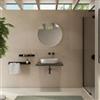 DEGHI Mensolone bagno 3,8 h sospeso 60 cm in legno rovere grigio - Plain