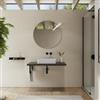 DEGHI Mensolone bagno 3,8 h sospeso 110 cm in legno rovere grigio - Plain