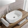 VITRA Lavabo d'appoggio a bacinella 55x34 cm bianco lucido - Cloe