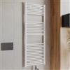 DEGHI Termoarredo scaldasalviette 1500x450 bianco curvo interasse 400 mm - Alpina